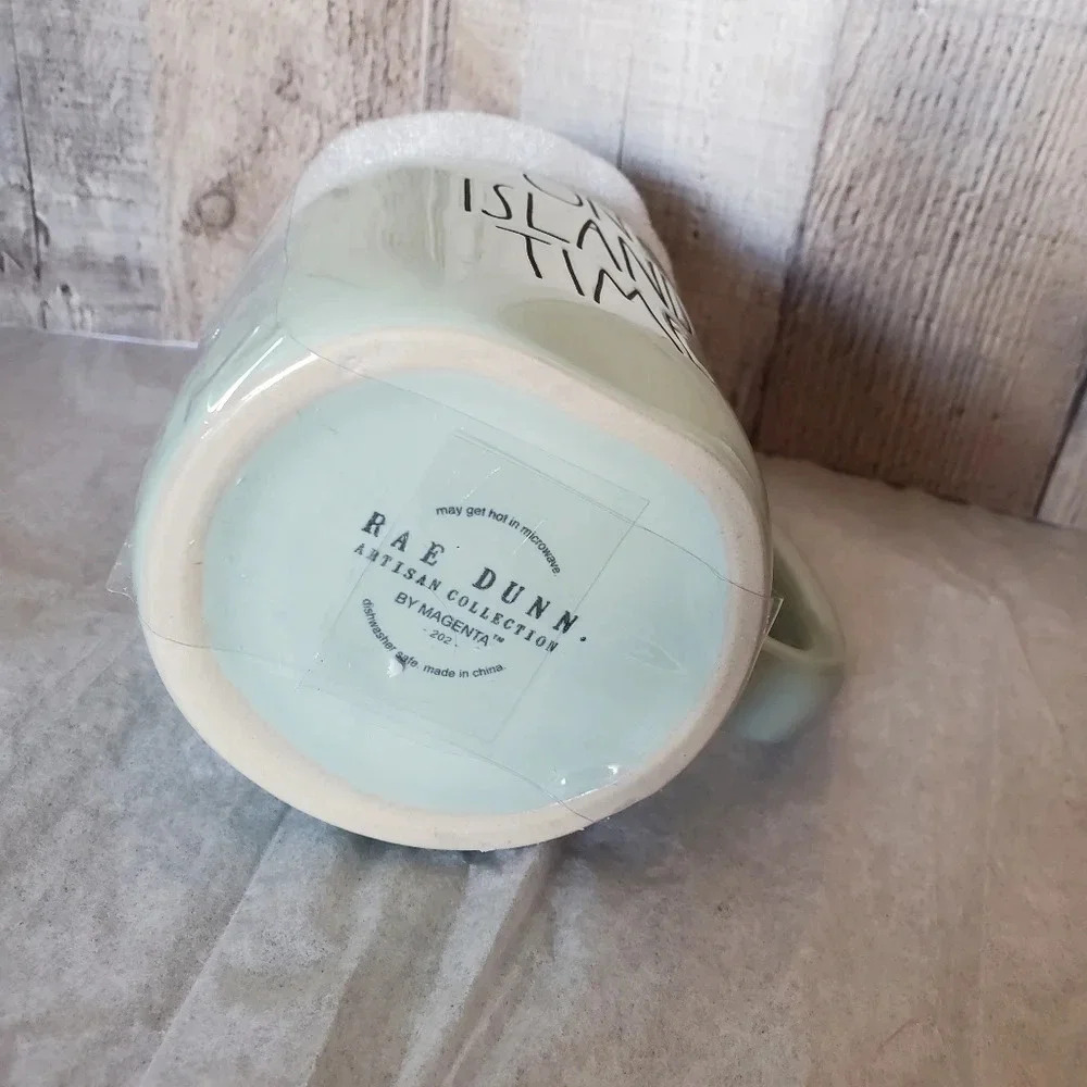 RAE DUNN | On Island Time Lidded Mug - Picture 3 of 4